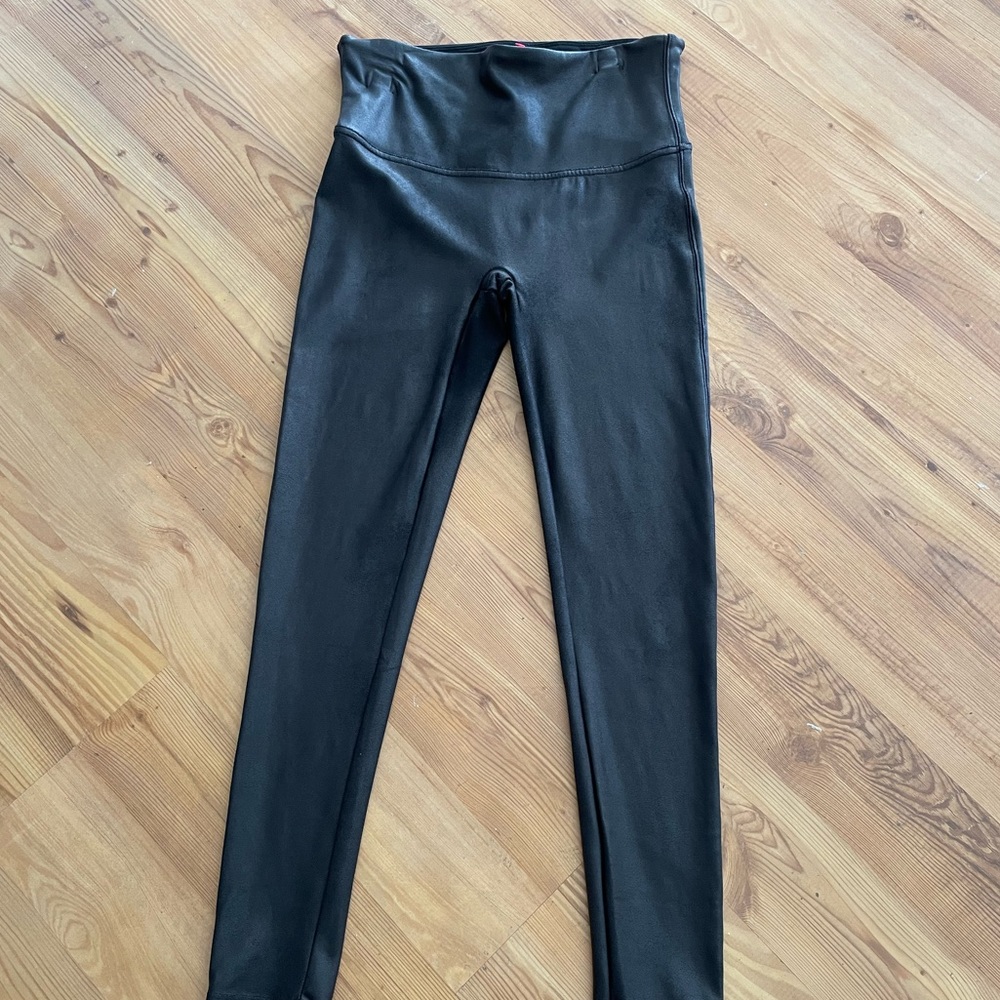 Spanx Faux Leather Leggings